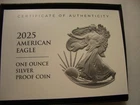 2025  SILVER EAGLE  PROOF OGP