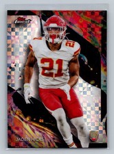 2024 Finest Jaden Hicks Checkerboard Refractor Rookie #169
