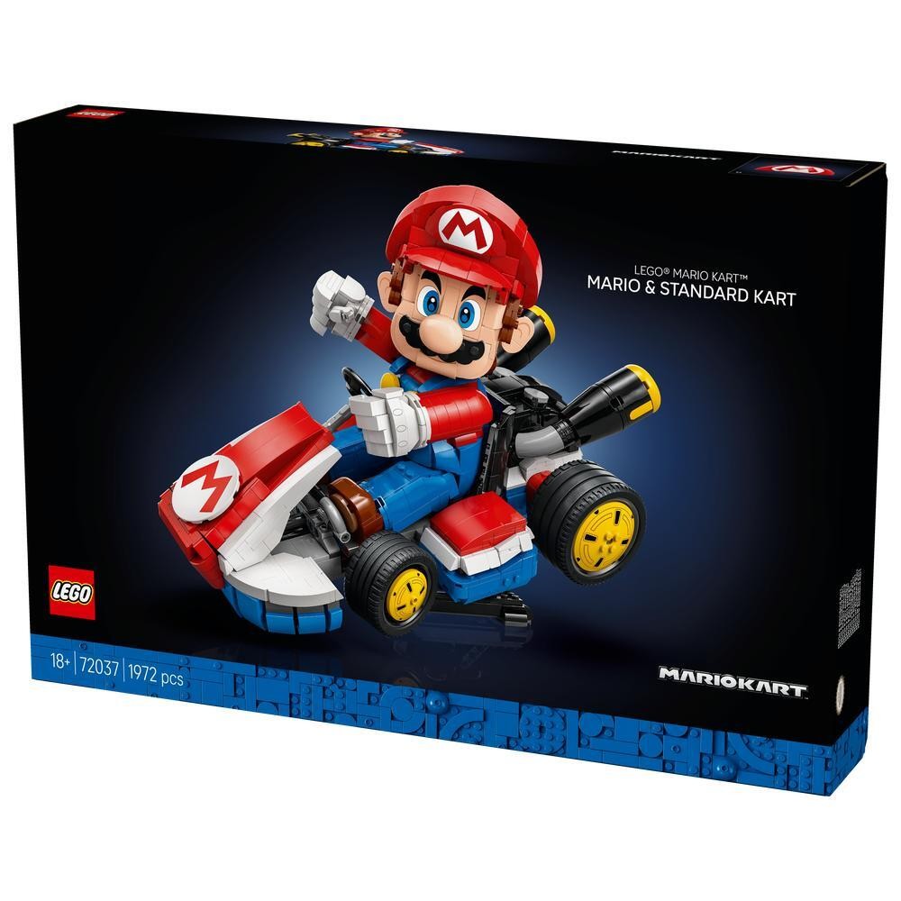 LEGO Mario Kart Mario & Standard Kart 72037 NEW 2025
