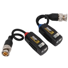 1 Pair 4K 8MP HD Video Balun 1080P Protection Passive Transceiver For