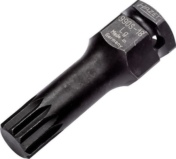 "Hazet KRAFT-STECKNUSS-EINSATZ - 1/2\", Sechskant 24MM - Vielzahn XZN M18"-image