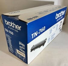 Brother TN760 Black High Yield Toner Cartridge Genuine Original Sealed L2350DW