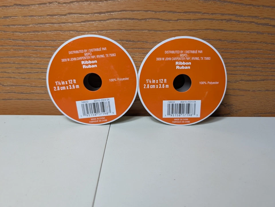 Lot Of 2 | 1/8" x 12ft. Tassel Fringe Ribbon by Celebrate It Crafts Scrapbooking - Image 3 of 4