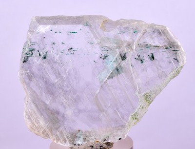 5.1cms GEM ATACAMITE INSIDE SELENITE CHRYSOCOLLA CRYSTAL LILY MINE PERU  TB185