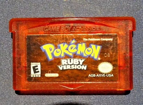 Pokemon Ruby Version - Nintendo Game Boy Advance Video Game