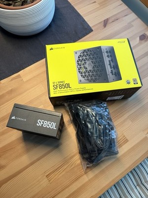 Corsair SF850L 850 Watt SFX Netzteil 80+ Gold ATX3.0 PCIe5.0 Vollmodular