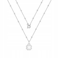 Silber Kette Kleeblatt 925 Damen Schmuck Geschenk