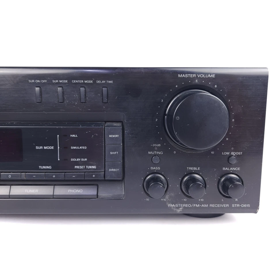 Sony STR-D615 Audio/Video Control Center AM FM Stereo/Receiver  Parts Only - Image 4 of 4