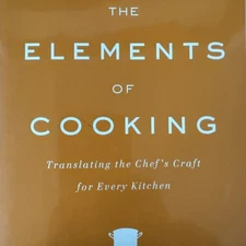Elements of Cooking Chef's Craft by Michael Ruhlman (2007 Hardcover Cookbook)