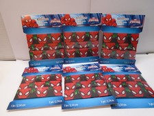 Lot of 6 Packages New Spider-Man Grosgrain Ribbon Each 1" Wide X 3 Yards Long
