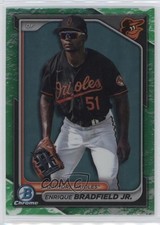 2024 Bowman Chrome Prospects Lunar Glow Refractor Enrique Bradfield Jr 0ha3