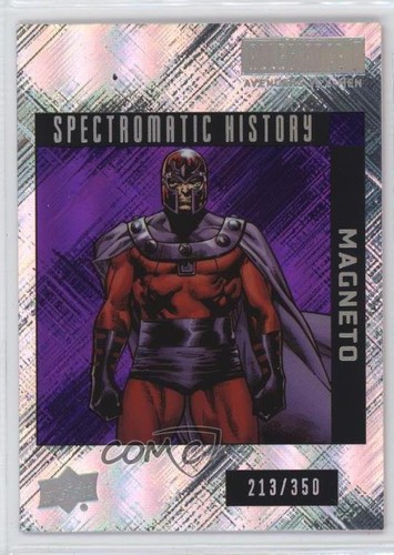 2023 Allegiance Avengers vs X-Men Spectromatic History Purple /350 Magneto 0l48