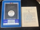 1884-CC Morgan Silver Dollar – GSA Hoard – NGC MS63 – Box & COA