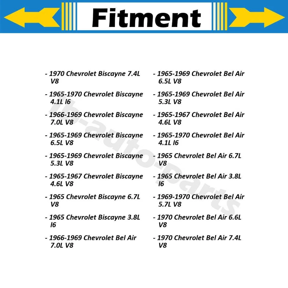 2X Front Brake Wheel Cylinder Centric Parts For For Chevrolet Bel Air 1965-1970 Foto 3 de 4