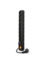 5904743365905 Acar S8 Schwarz 8 Ac-AusgäNge 230 V 5M Acar