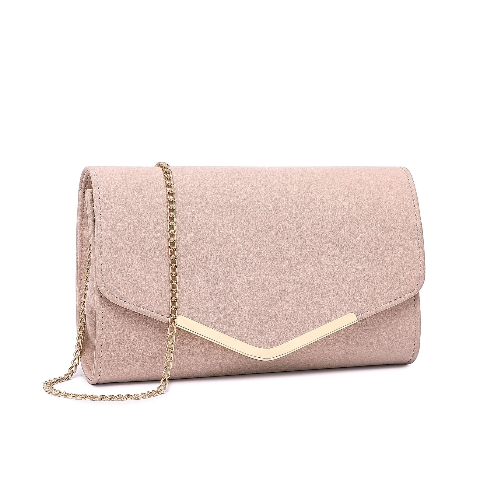 Miss Lulu Pochette Donna, Borsa Donna Elegante, Pochette e Clutch, (U6c)