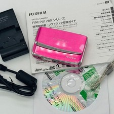 FUJIFILM FinePix Z80 Pink Digital Camera 14.2MP 5x Optical Zoom From Japan
