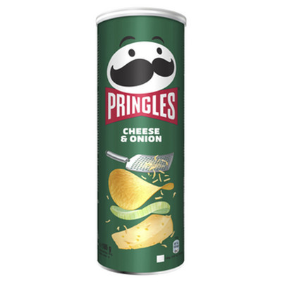 5053990127641 Pringles Cheese & Onion 165g Kellogg