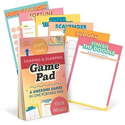 Knock Knock Camping Game Pad ( - GOOD