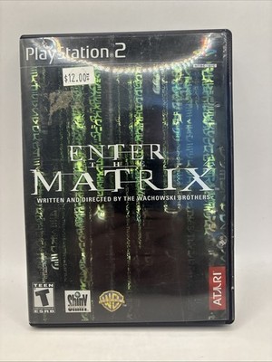Enter the Matrix (Sony PlayStation 2, 2003) No Manual, Tested And Working