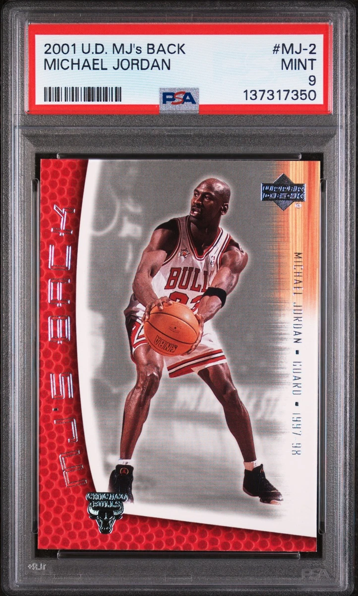 Deck Upper 2001-02 【レア新品】アッパーデック　プロショット　マイケル・ジョーダン　2点セット MJ'S eBay | sale for #MJ-2 Jordan Michael - Back スポーツ
