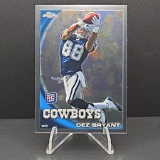 DEZ BRYANT 2010 TOPPS CHROME ROOKIE CARD C60.COWBOYS.. rookie card picture