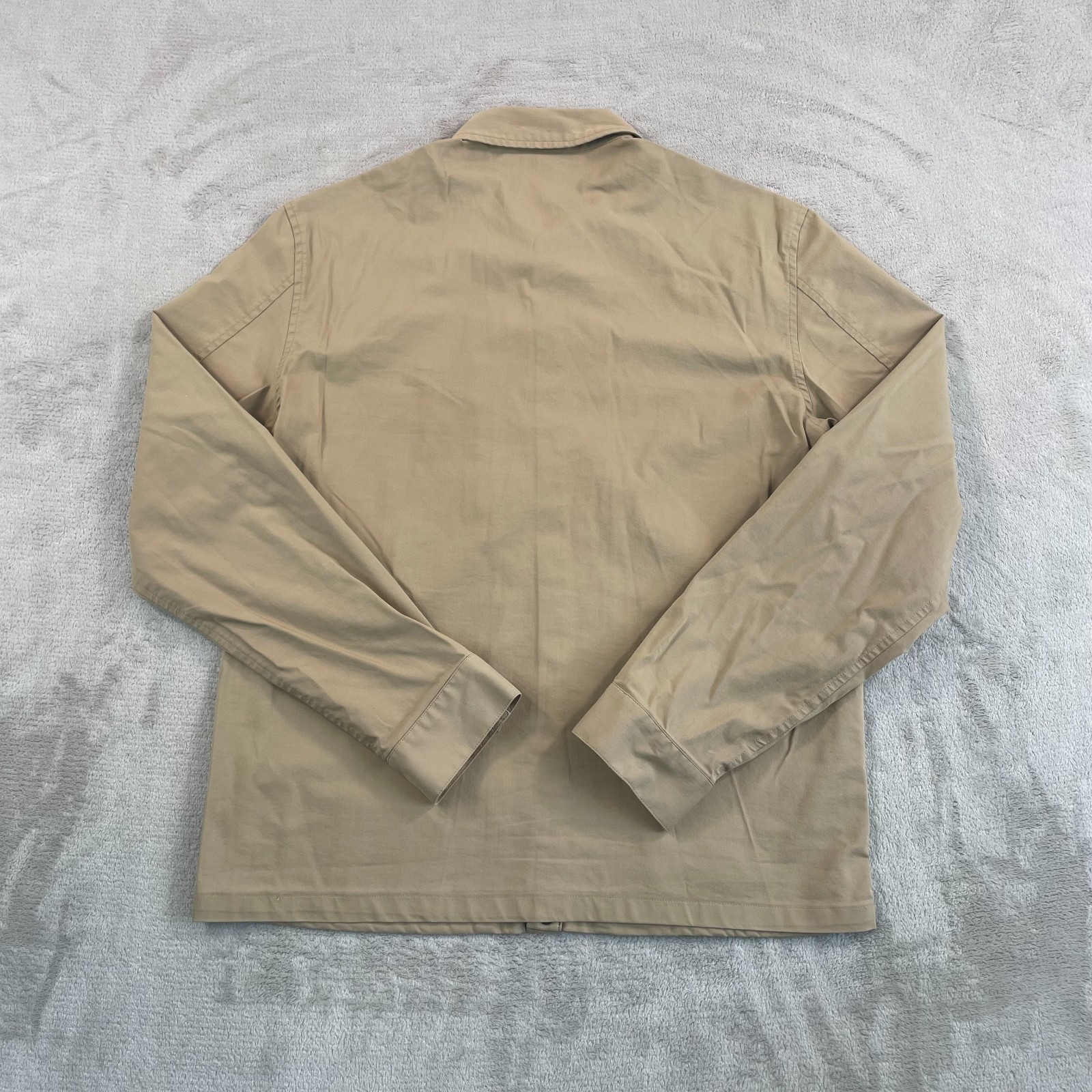 Kit & Ace Snap Up Shacket Jacket Men Medium Beige… - image 5