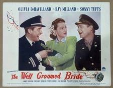 THE WELL GROOMED BRIDE ‘46 OLIVIA DEHAVILLAND RAY MILLAND SONNY TUFTS LC