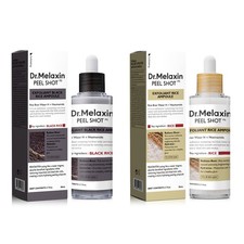 NEW Dr.Melaxin Peel Shot Glow White and Black...