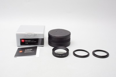 Leica Elpro E52 Set, 52mm Close-Up Lens, 14125 w/ 49mm and 46mm Step-Up Rings