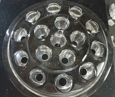 Clear - Glass -  Large Flower Frog