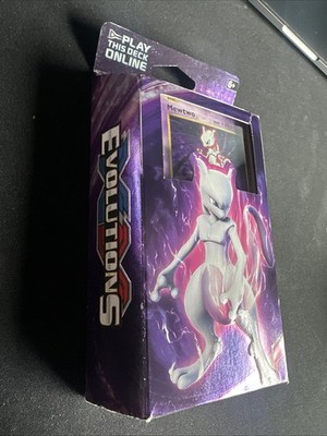 pokemon mewtwo and pikachu xy evolutions tcg card game decks Theme Deck Set [Mewtwo Mayhem + Power] ready deck Pokemon - Team Rocket's Mewtwo