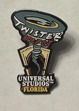 Universal Studios - Twister Ride It Out - Attraction Tornado Pin