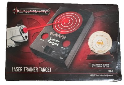 Laserlyte Laser Trainer Target TLB-1 Dry Fire Tested works