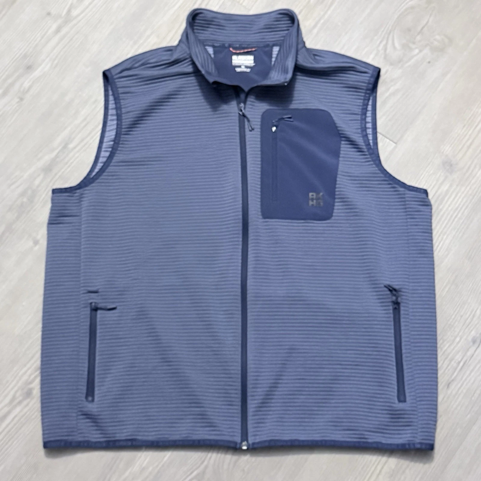 Alaskan Hardgear Vest Mens XL Blue Outdoor Hiking Climbing Camping Casual