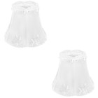 2 Pieces Lamp Shades Ceiling Lampshades for Table Chandelier Floor