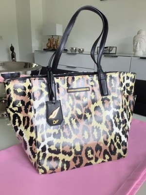 Diane von Furstenberg DVF Tasche Shopper Leo vegan      