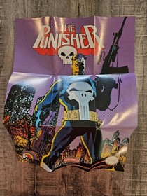 The Punisher NES Nintendo Complete In Box CIB Game Manual Box Poster Reg. Card