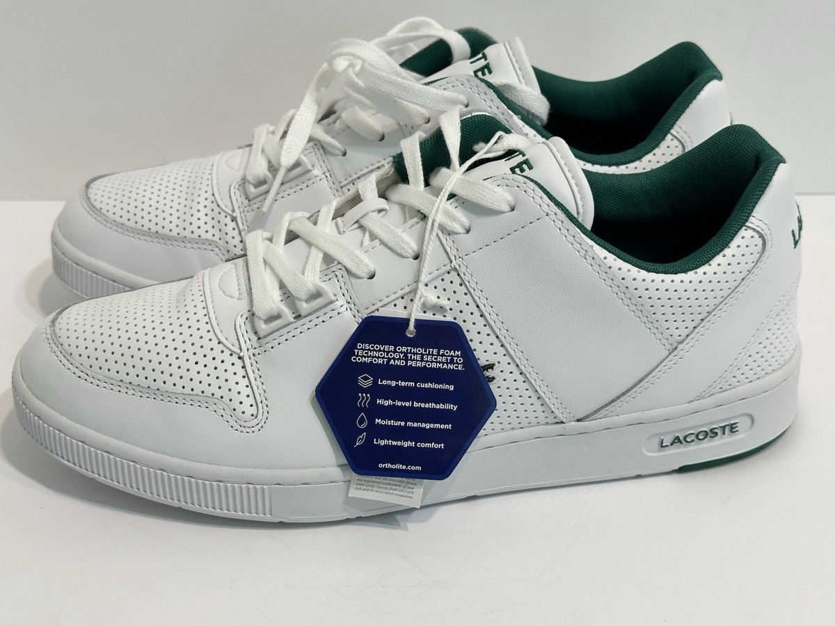 Lacoste Low Cut Sneakers White / Green Men display picture 1