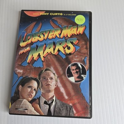 Lobster Man from Mars DVD (1989) Tony Curtis Sci-Fi Comedy Horror Region 1