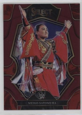 2023 Panini Select WWE Premier Level Maroon Prizm /149 Meiko Satomura #136 02g4