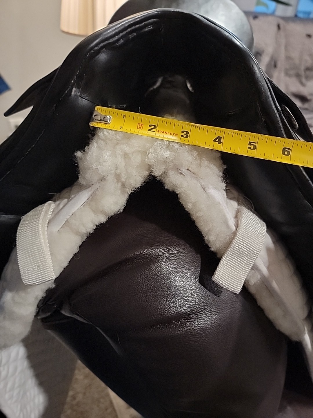 17” Black Passier PS Baum VSD Dressage Saddle Medium tree short billets Longflap