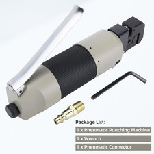 Pneumatic Straight Punch Flange Tool Auto Body Punch Crimper Flange Tool