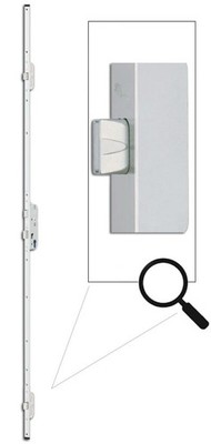 GU GRETSCH-UNITAS Türverschluss MR2 45/92/24x6 1750 DH1020 mm Maß A580 mm