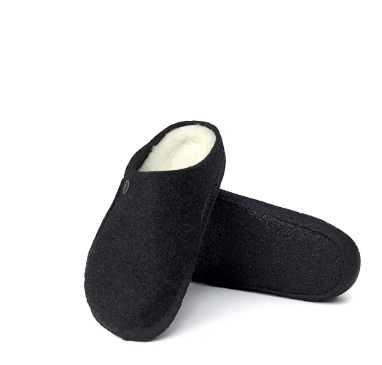 Chinelos shearling Birkenstock Zermatt novos em folha - Imagem 2 de 3