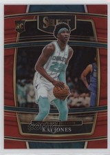 2021-22 Panini Select Concourse Red Prizm /199 Kai Jones #98 Rookie RC 0x6p