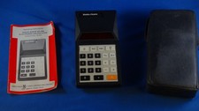 Radio Shack LED Calculator EC-350 w/ Case  Manual Excellent Please Read