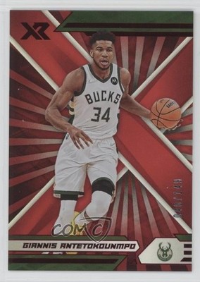 2021-22 Panini Chronicles Xr Red /149 Giannis Antetokounmpo #393 pe8