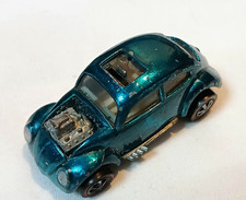 Vintage Hot Wheels Redline 1968 Custom Vw Bug Aqua Usa Intact Sunroof Split Tire Vintage Hot Wheels Redline 1968 Custom Vw Bug Aqua Usa Intact Sunroof Split Tire
