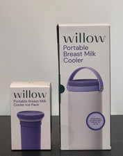 Willow Portable Breast Milk Cooler, Holds Up-to 16oz of Breast Milk Ice Pack